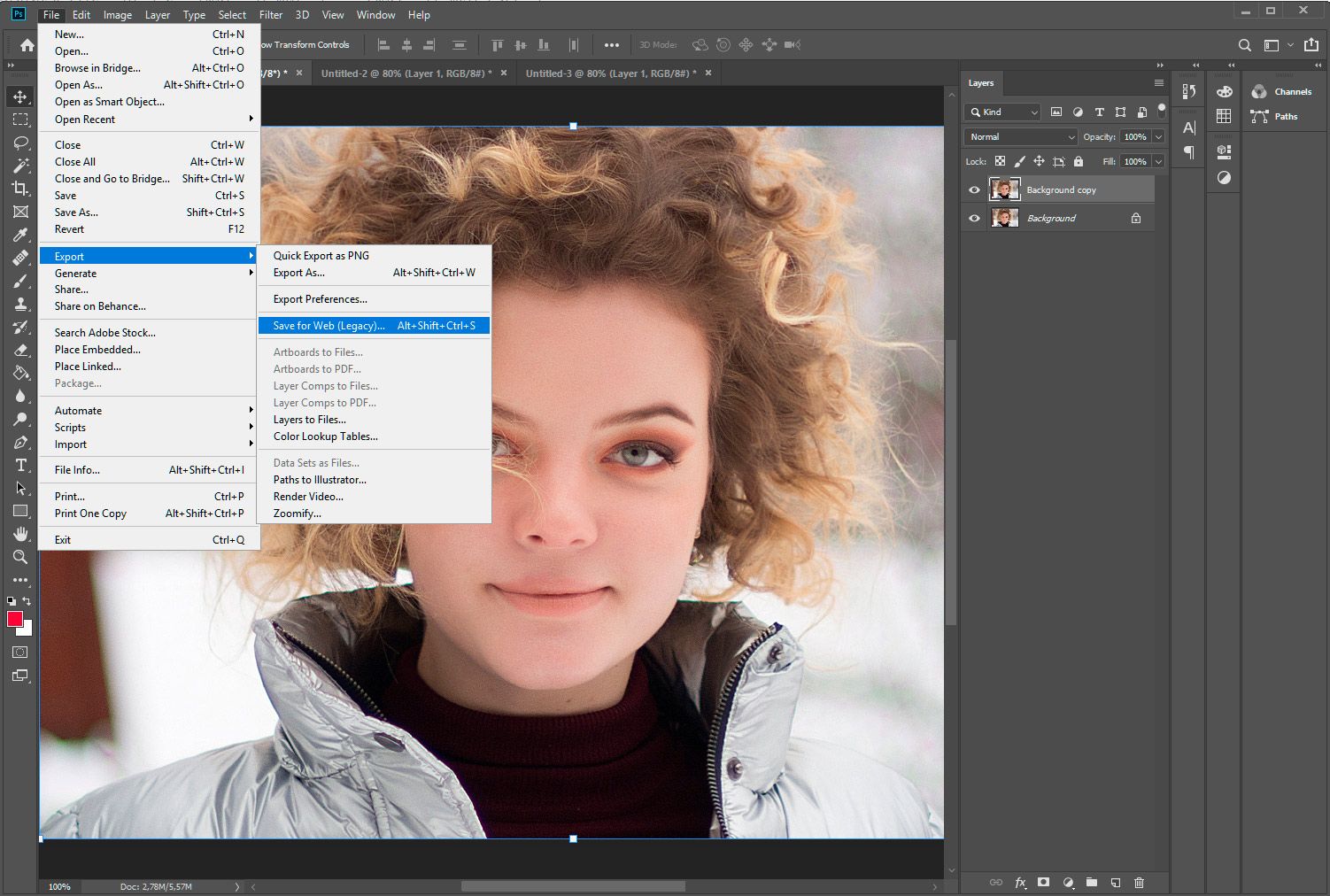 Adobe Photoshop. Выбор 