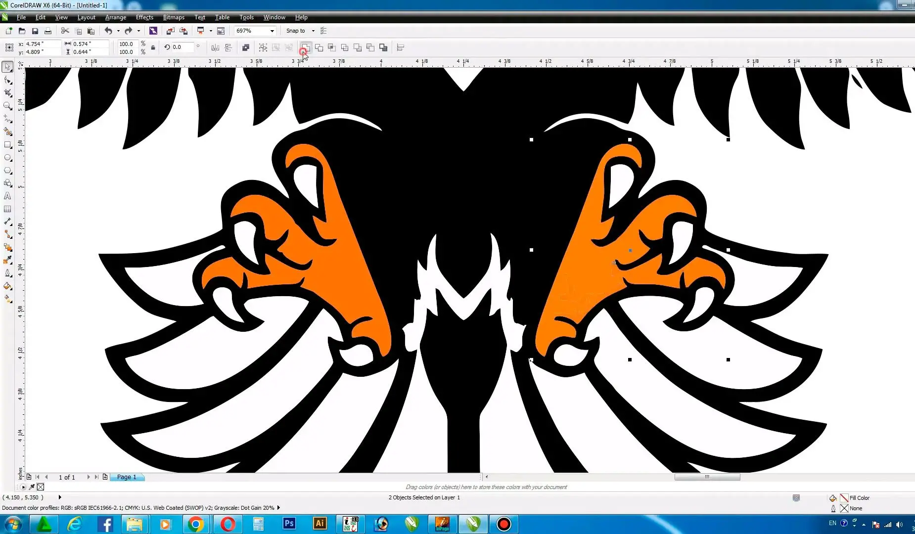 Экспорт CorelDRAW..
