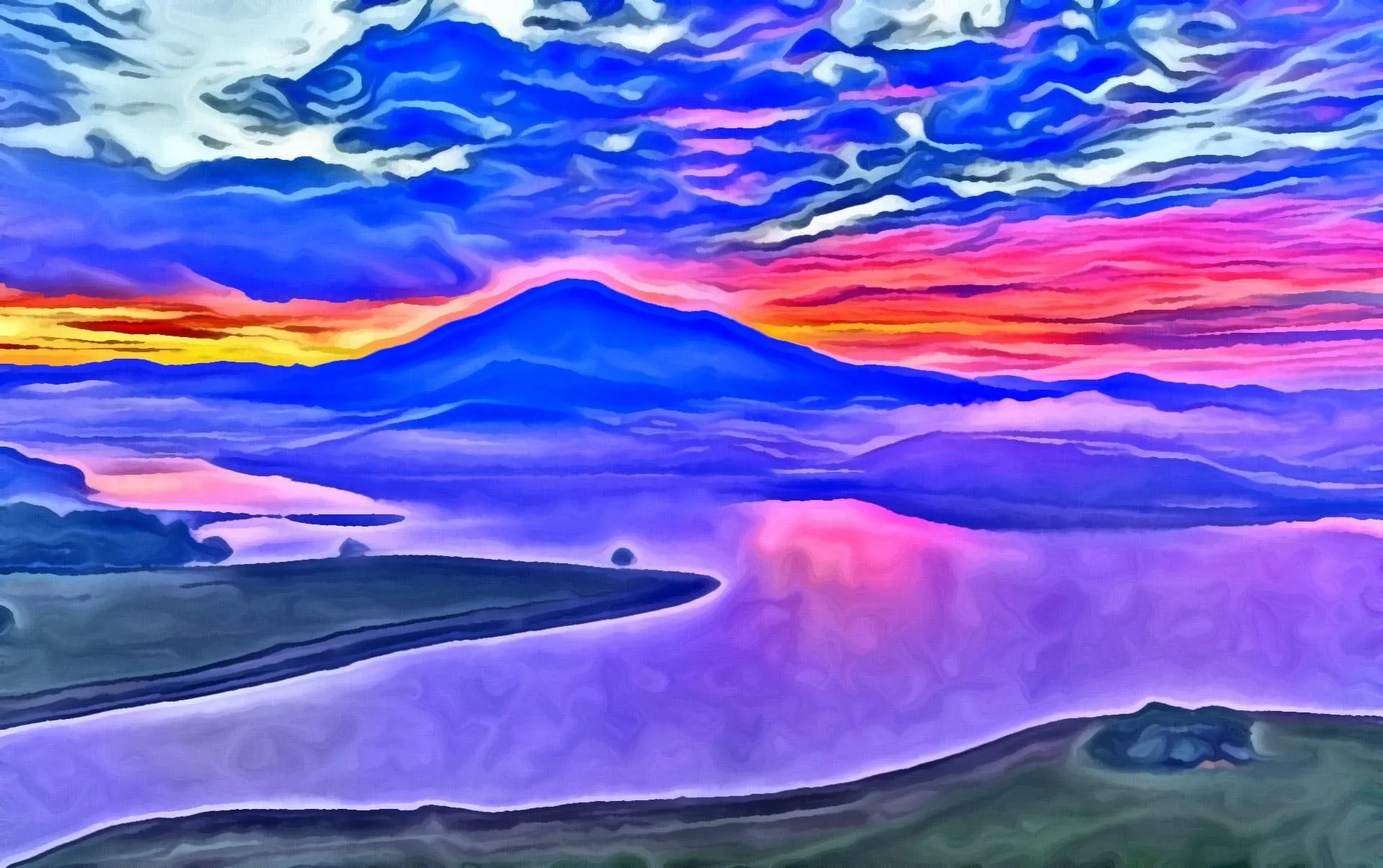 Photo to Watercolor.