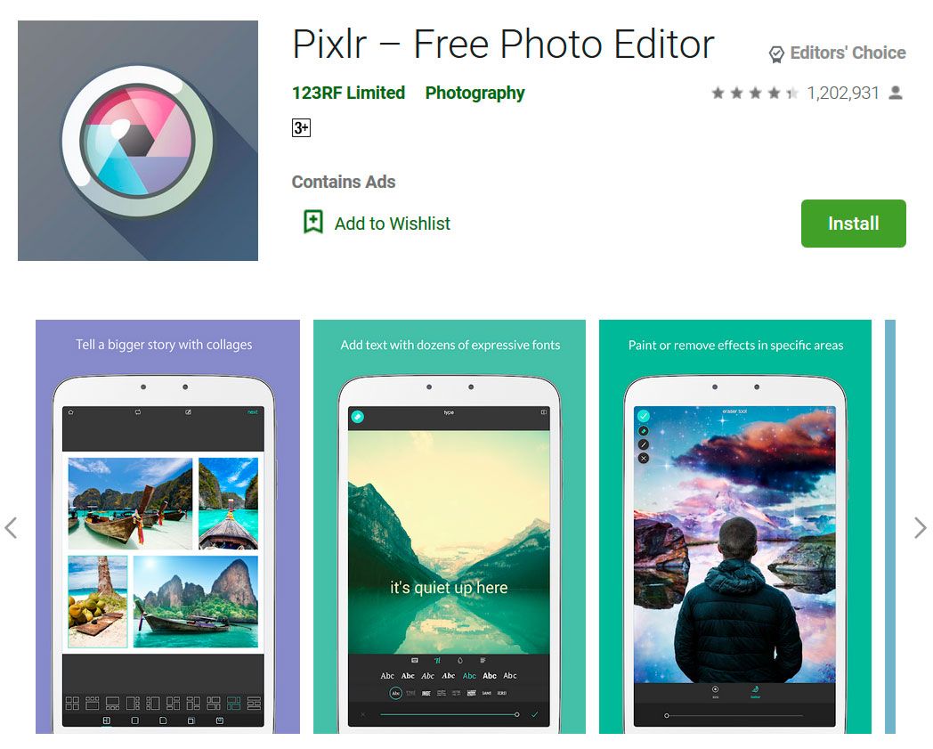 Пиксель на Google Play..