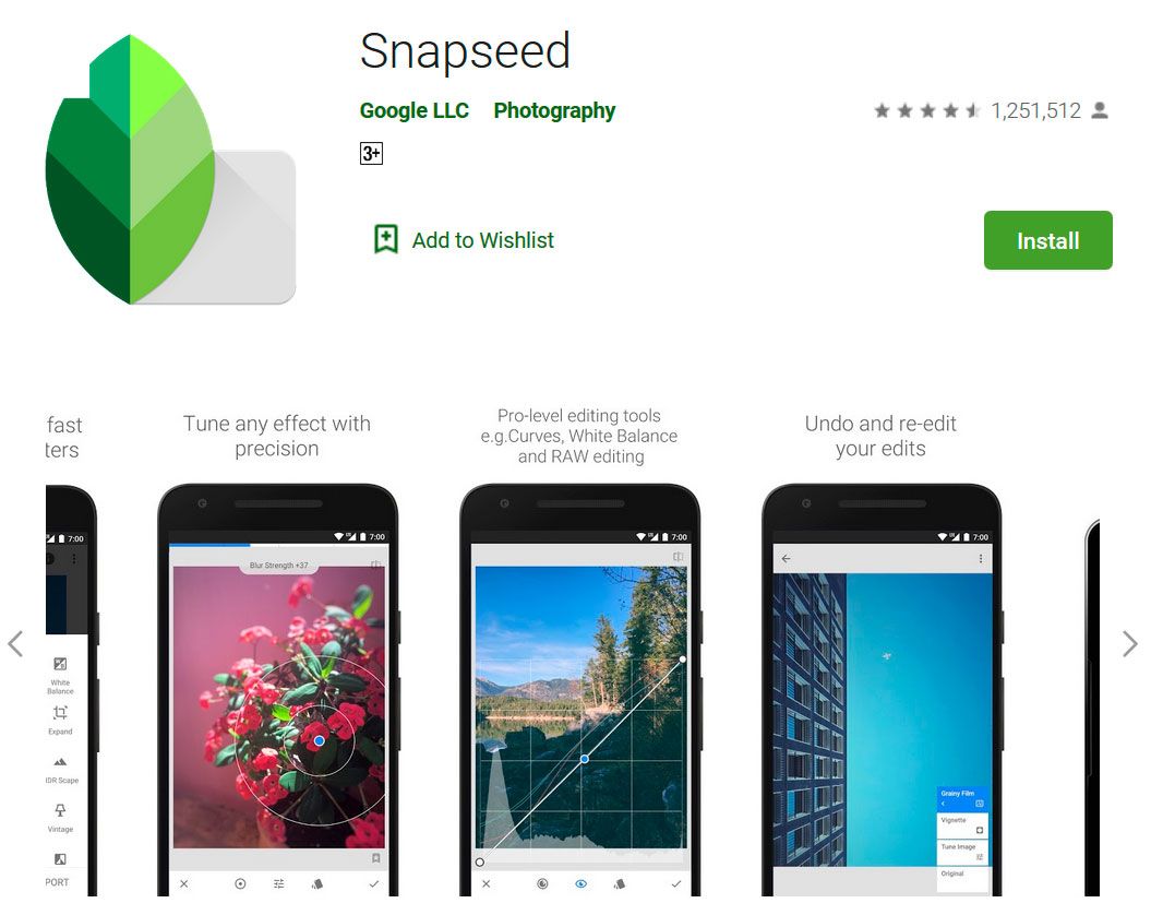 Снэпсид в Google Play..