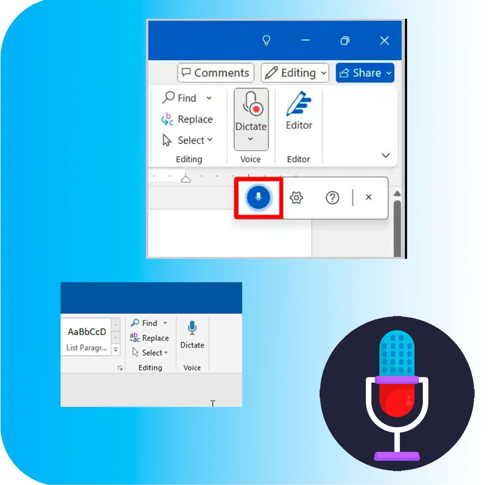 SayOnce - Voice Dictation Software Скриншот.
