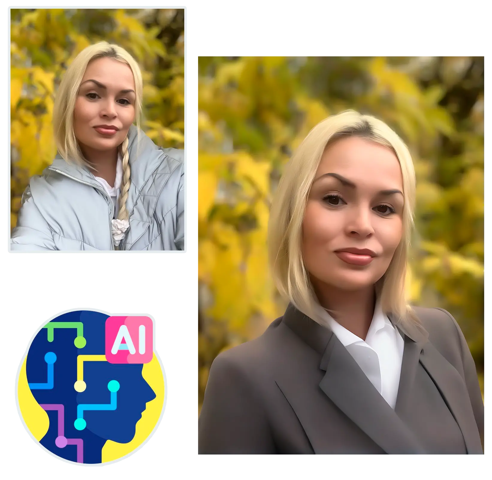 Точный AI-фоторедактор костюмов.