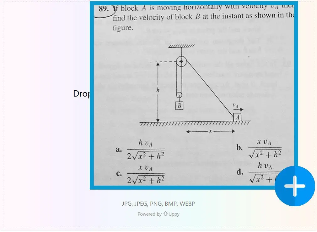 Загрузите физическую задачу.
