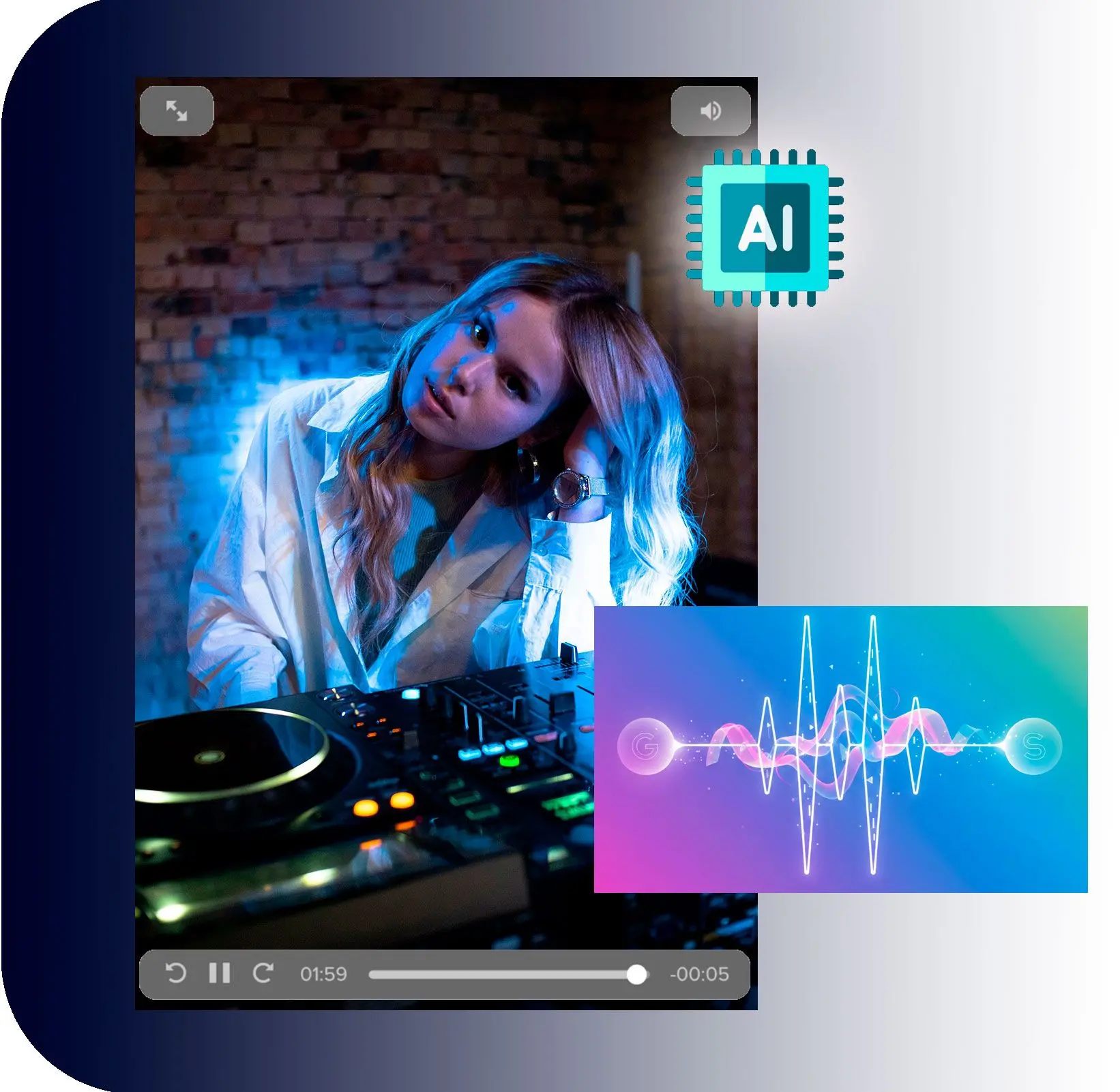 Синхронизированная генерация аудио.