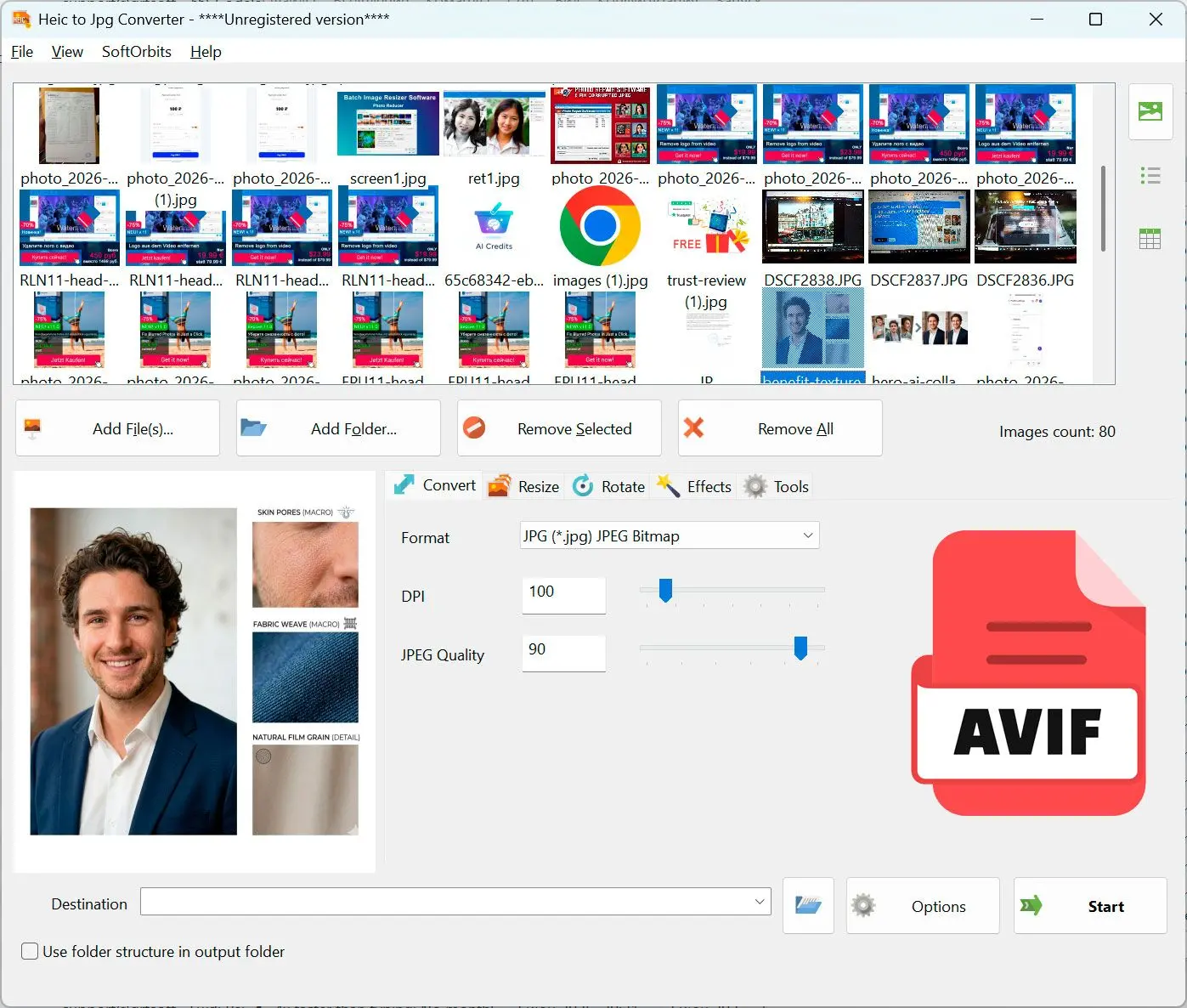 HEIC to JPG Converter Снимок экрана.