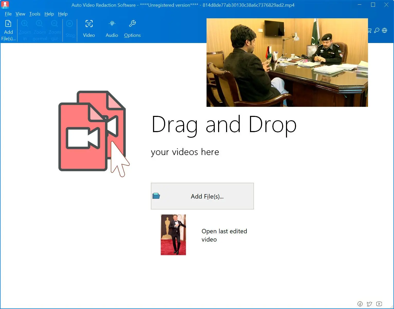 Добавьте свое видео.