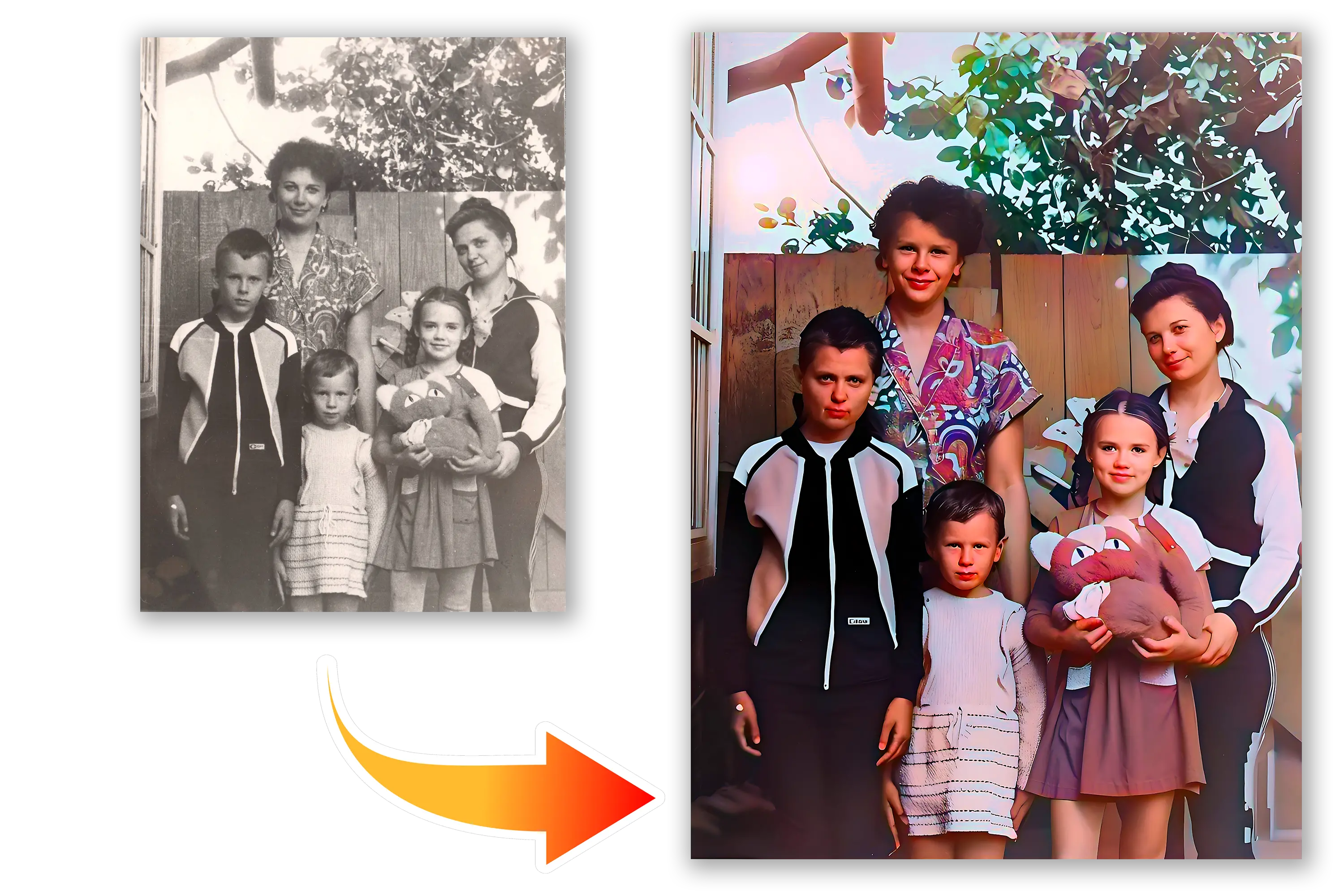 Реставрация Старых Фотографий.