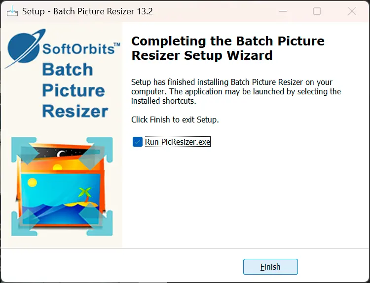 Скачать Batch Picture Resizer.
