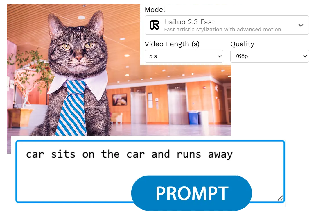 Введите запрос и настройки.