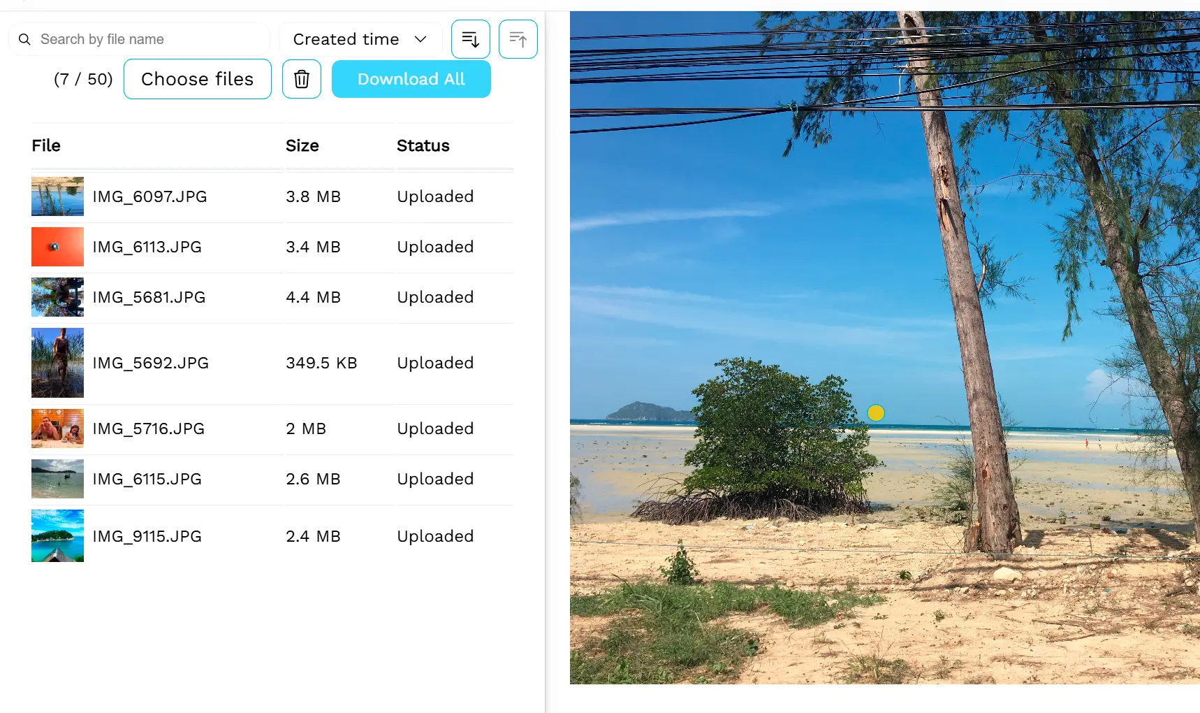 (Необязательно) Обработайте больше изображений.