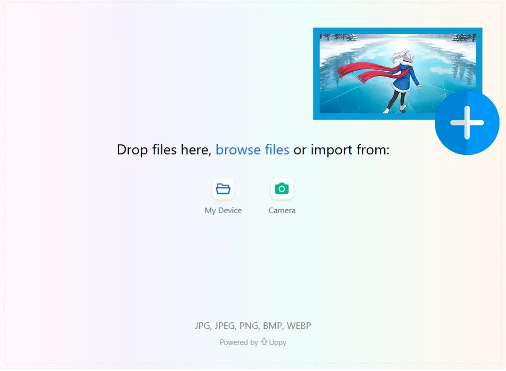 Загрузите стартовый кадр.