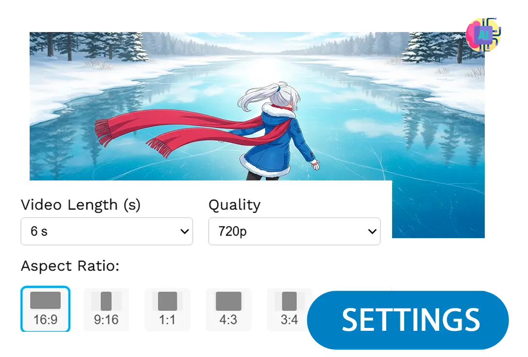 Настройте параметры.