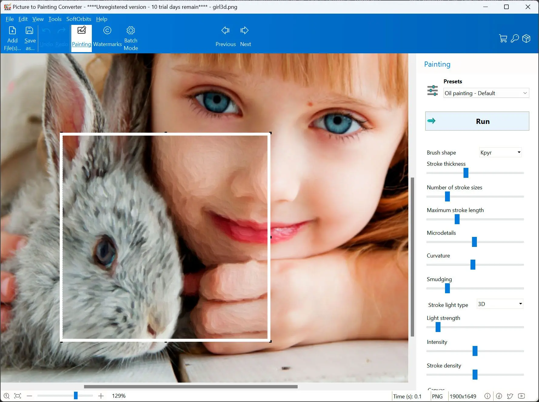 Picture to Painting Converter Снимок экрана.