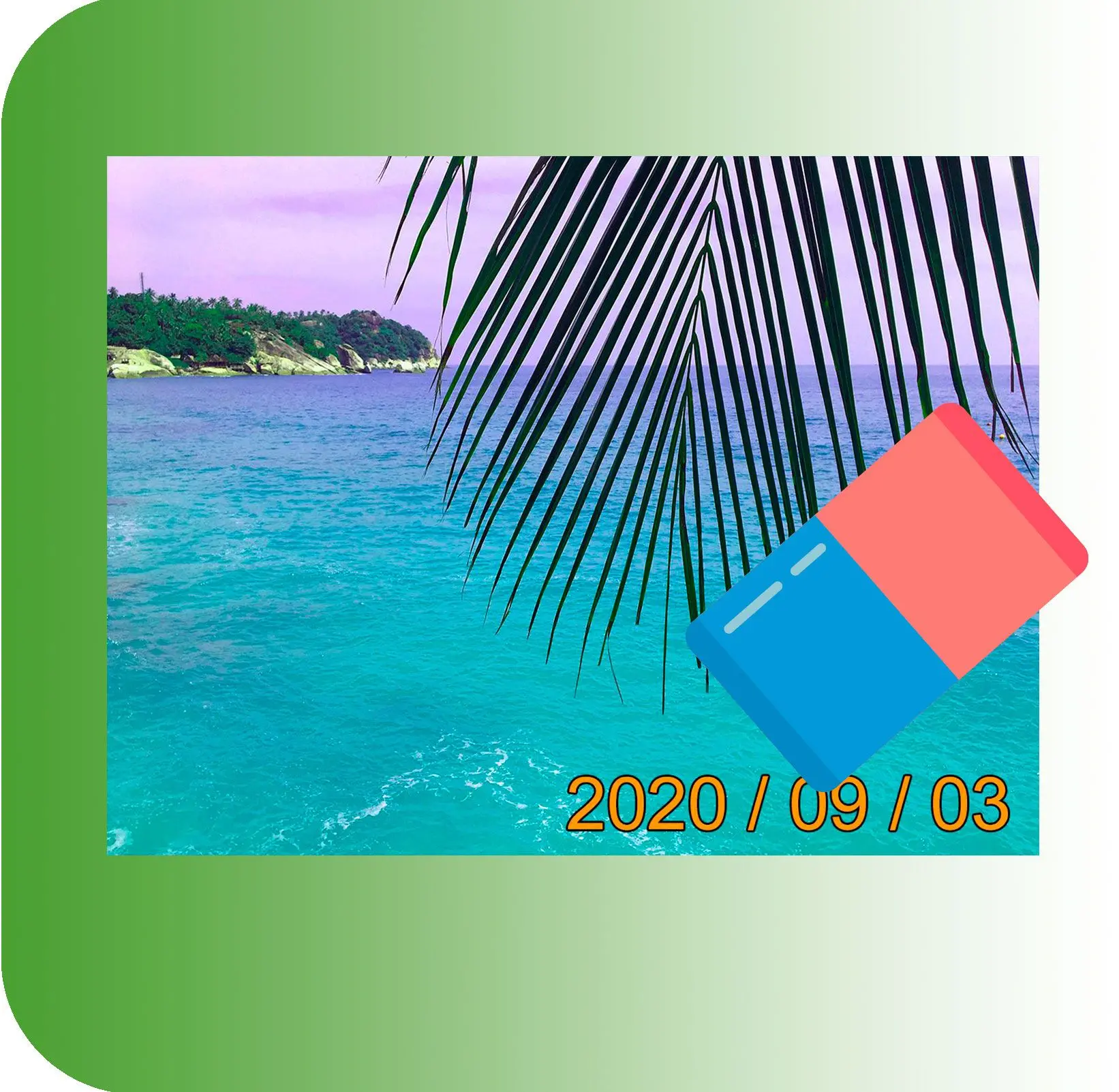 Удаление текста, времени и штампов дат.