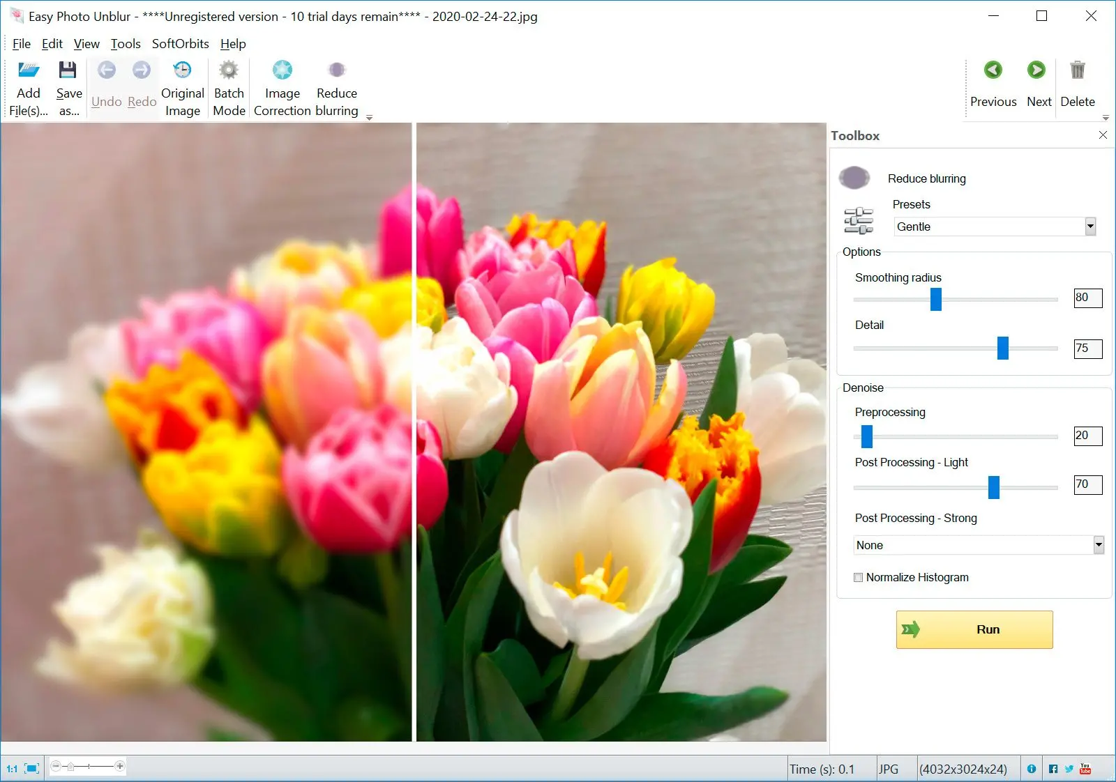 Easy Photo Unblur Снимок экрана.